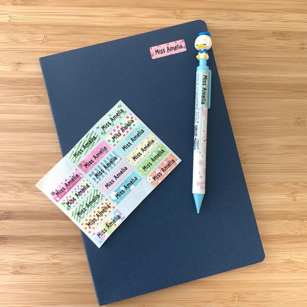 

MILABELSTORE - STIKER LABEL NAMA ORI lucu untuk anak custom nama, anti air, anti robek