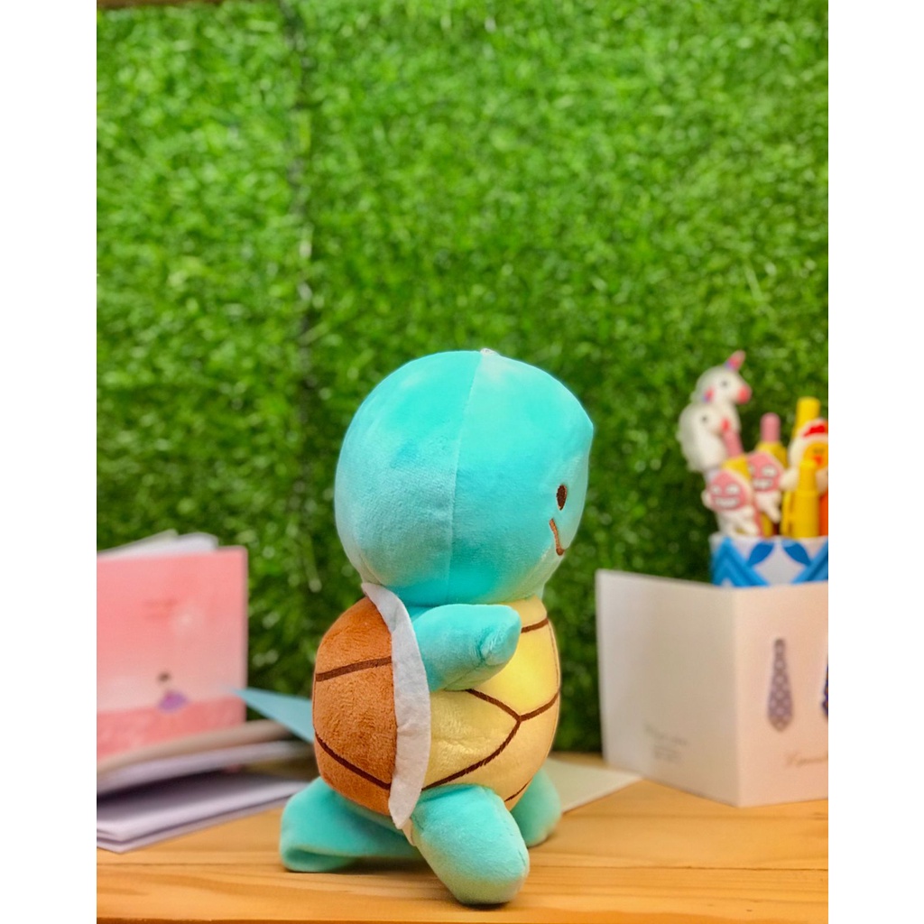 BONEKA POKEMON PIKACHU EEVEE BULBASAUR CHARMANDER SQUIRTLE CLEFAIRY 20CM