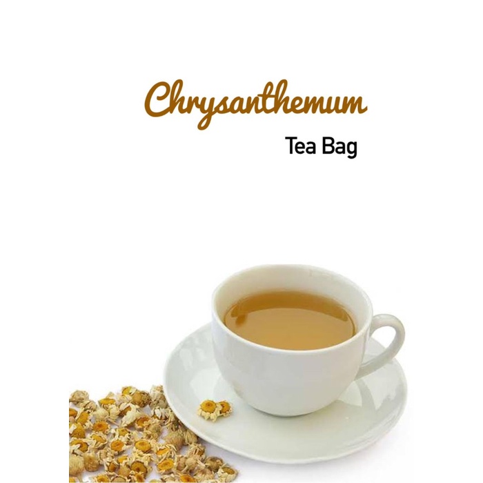 Teh Herbal bunga Krisan Chrysanthemum Tea Bag untuk detox
