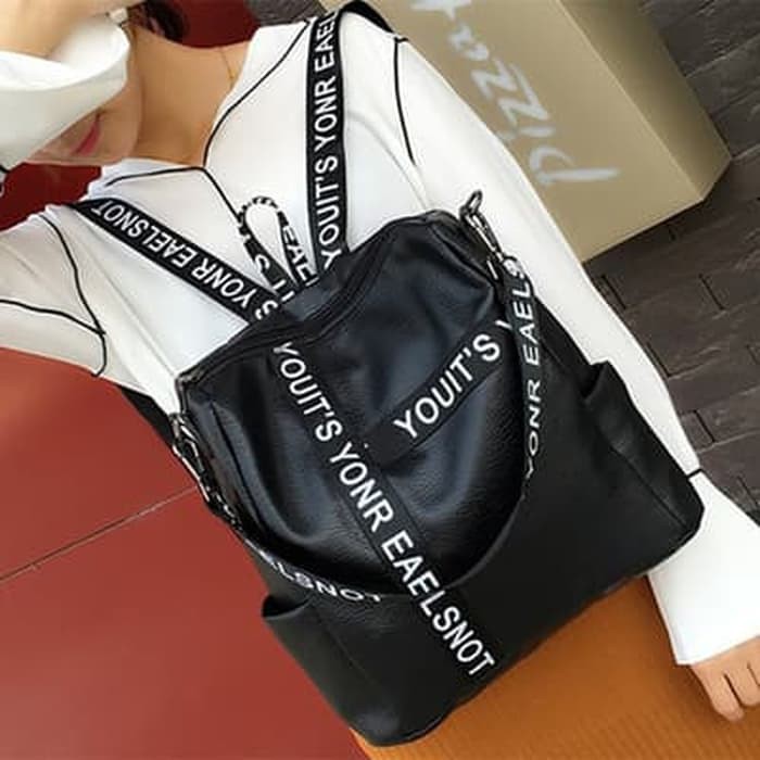 Baju Setelan Ransel It Is You Import FS  tas wanita kulit hitam Murah Berkualitas