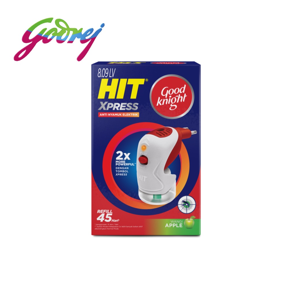 HIT Anti Nyamuk Elektrik Hit Expert/Express 8.09 LV Alat + 1 Refill