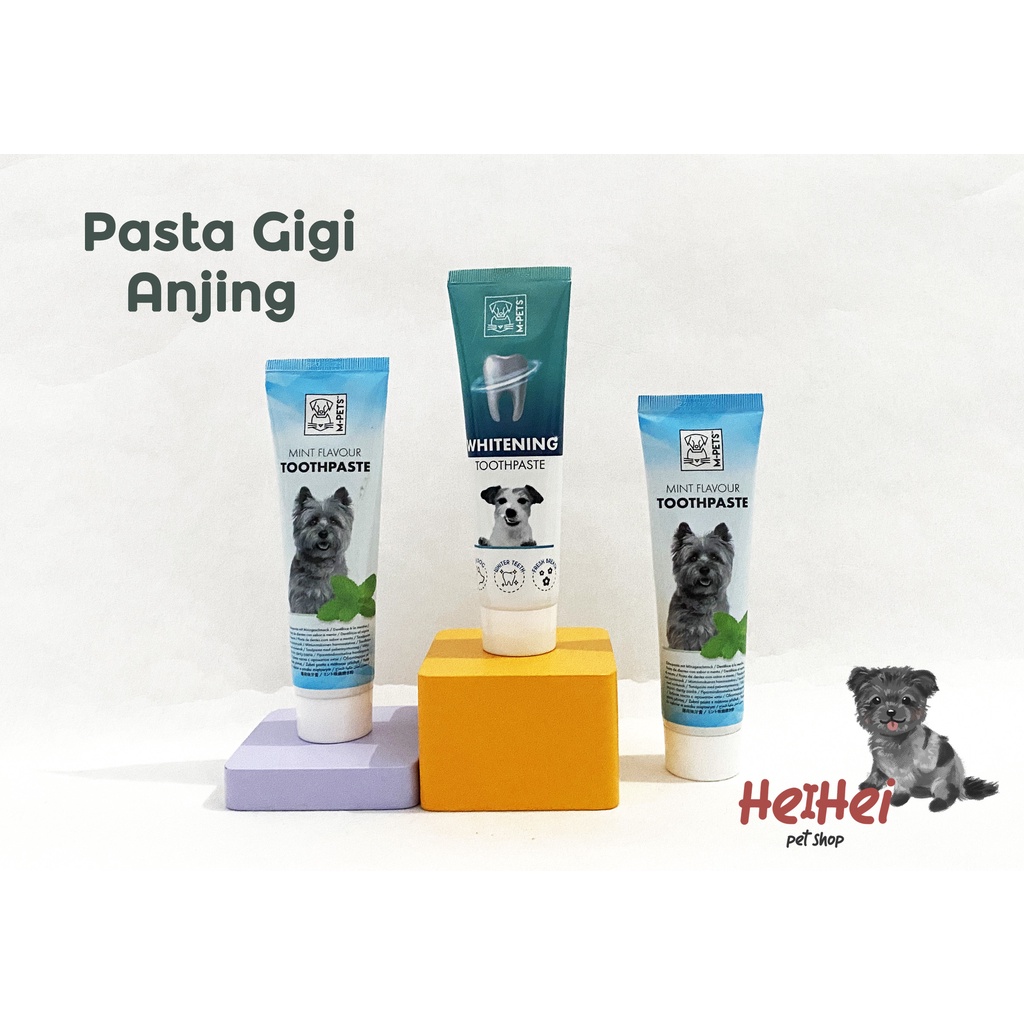 M-Pets Toothpaste Whitening and Mint for Dog / Pasta Gigi / Odol Anjing