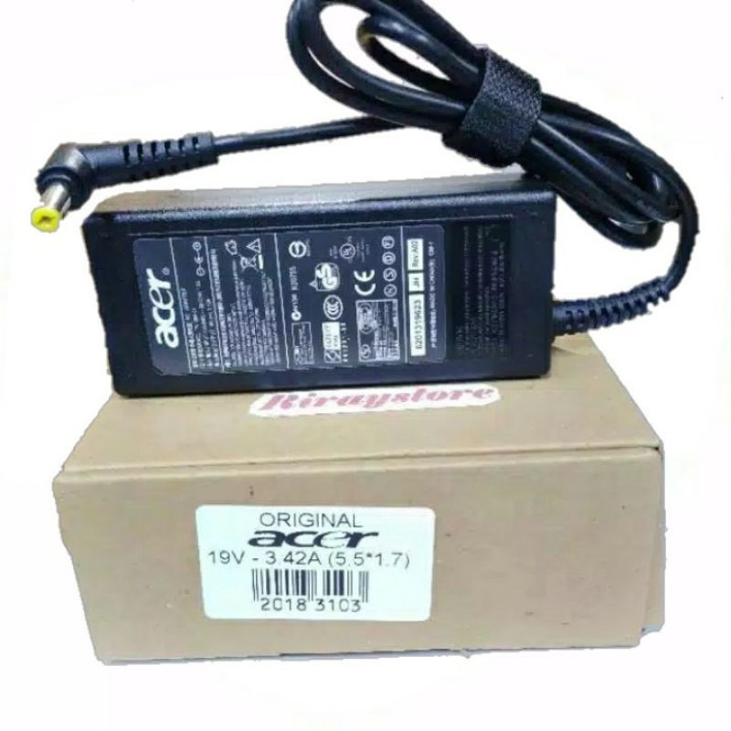 Adaptor Charger Acer Aspire 19V 3.42A 4740 4741 4750 4736 4739 4520 4310 4320 19V 3.42A ORIGINAL