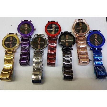 Promo Sale!! Jam Tangan Fashion Wanita Defollie Rantai Rose