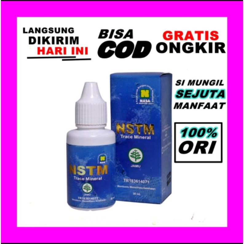 NSTM NASA TRACE MINERAL / NSTM NASA ORIGINAL  100% | NSTM PRODUK NASA TETES MATA