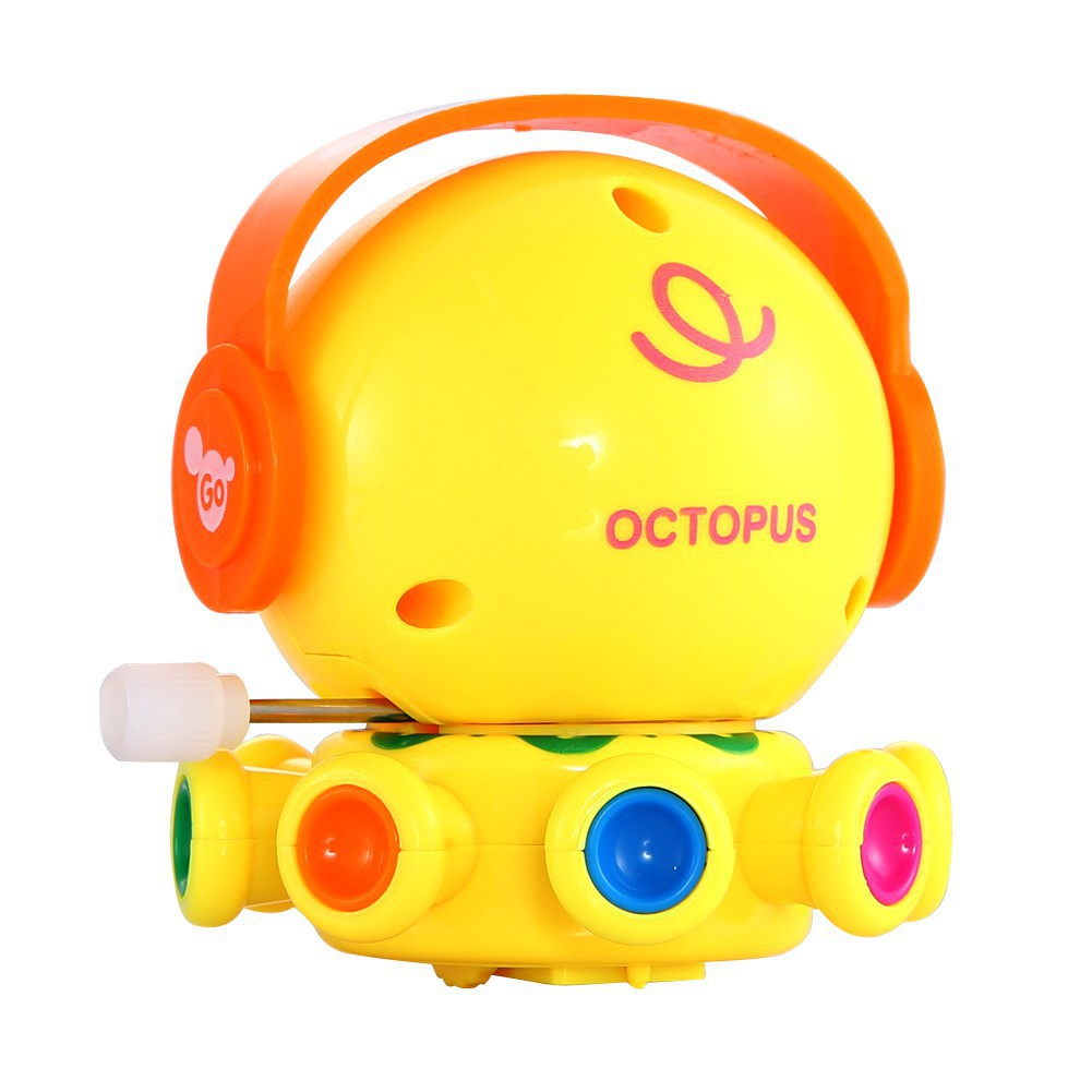 Gurita Putar Mainan Anak Lucu Clockwork Octopus