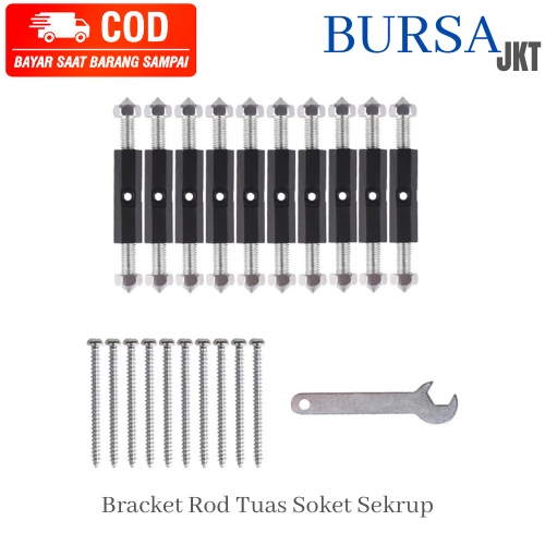 BAUT SEKRUP REPARASI STOP KONTAK DINDING BREAKET ROAD SOCKET SET 86 MM