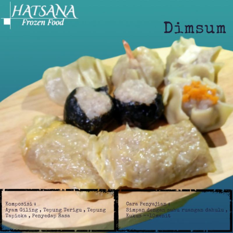 

DIMSUM / IMPERIAL DIMSUM 1.500/PCS SIOMAY AYAM