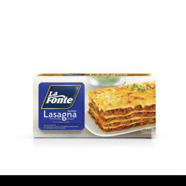 

LA FONTE LASAGNA 230 GRAM