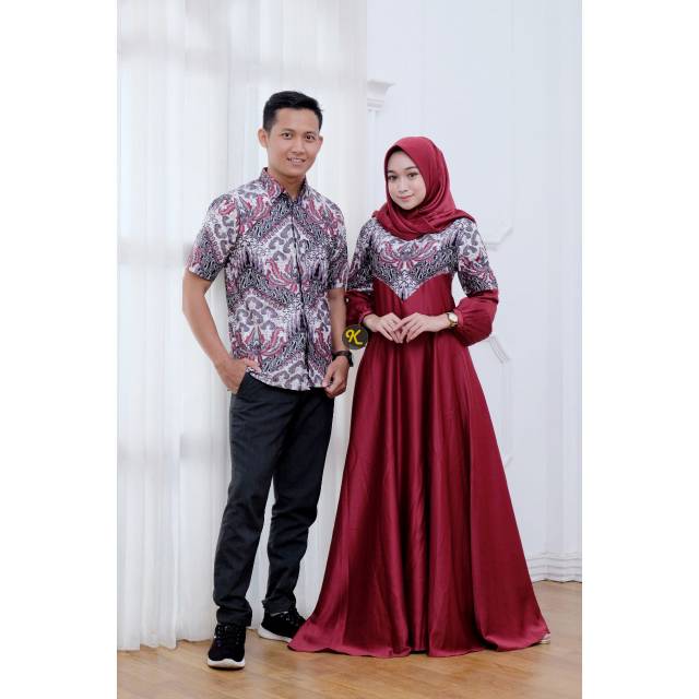 COUPLE GAMIS TANGAN BALON