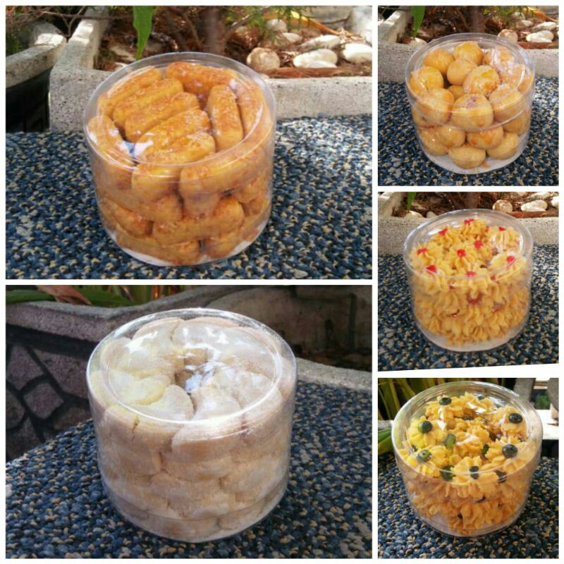 kue kering kemasan toples tabung 250 gram