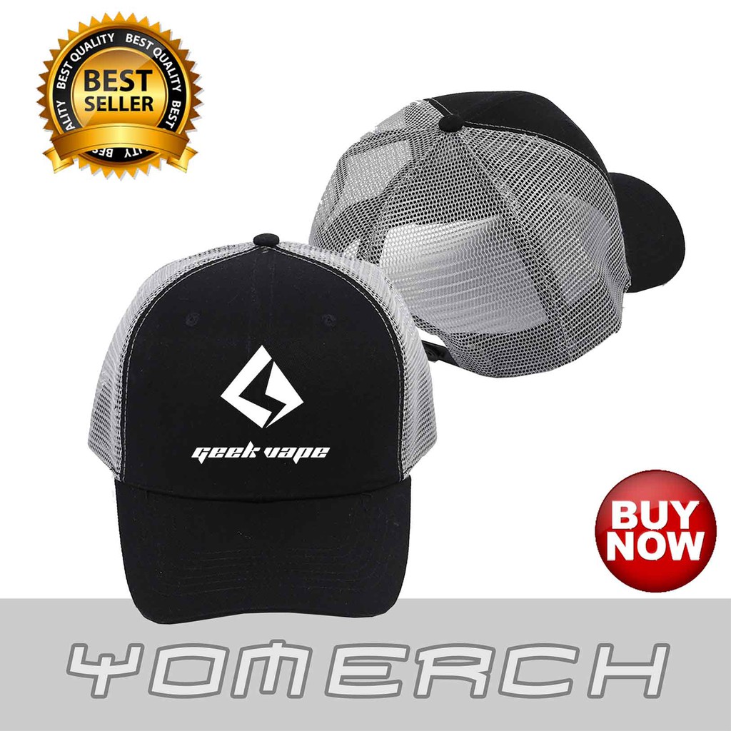 Distro Topi Jaring Trucker GEEK VAPE  Keren Murah Pria Wanita YOMERCH