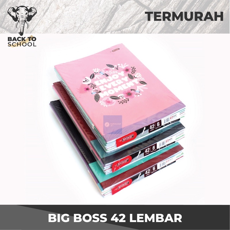 

BUKU BIG BOS|BUKU TULIS BIG BOSS 42 LEMBAR