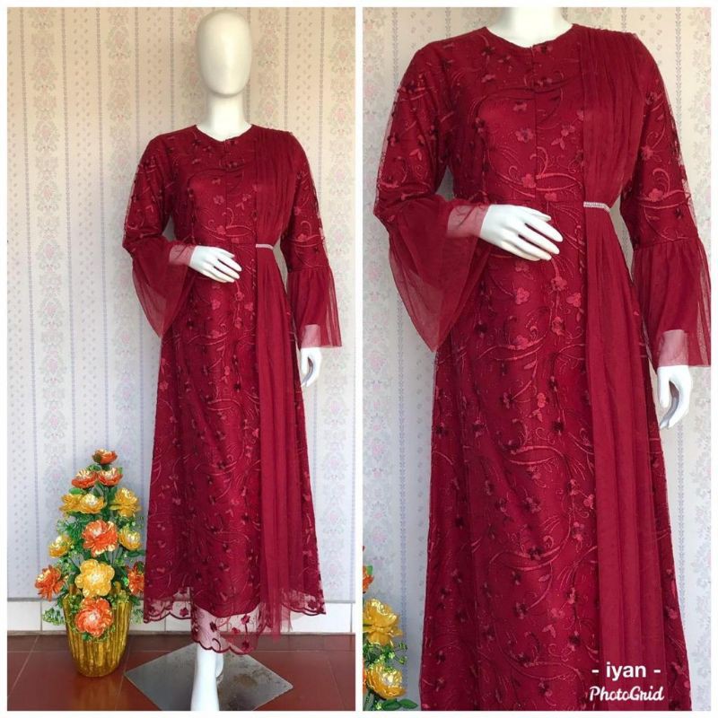 COD GAMIS REAL PICT/GAMIS SELENDANG/DRESS MEWAH