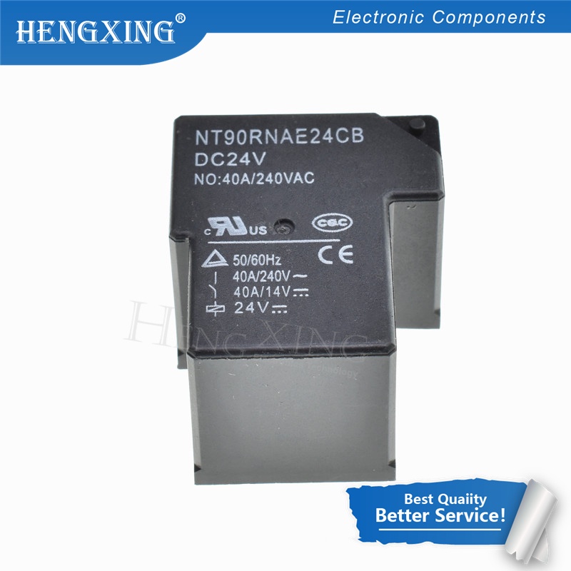 50pcs Power Relay NT90RNAE12CB NT90RHAE24CB DC12V NT90RNAE24CB DC24V 4pin 40A 12VDC 24VDC