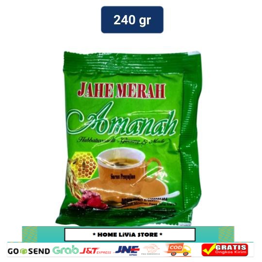 

Jahe Merah Amanah 1 Renceng (240 gr)