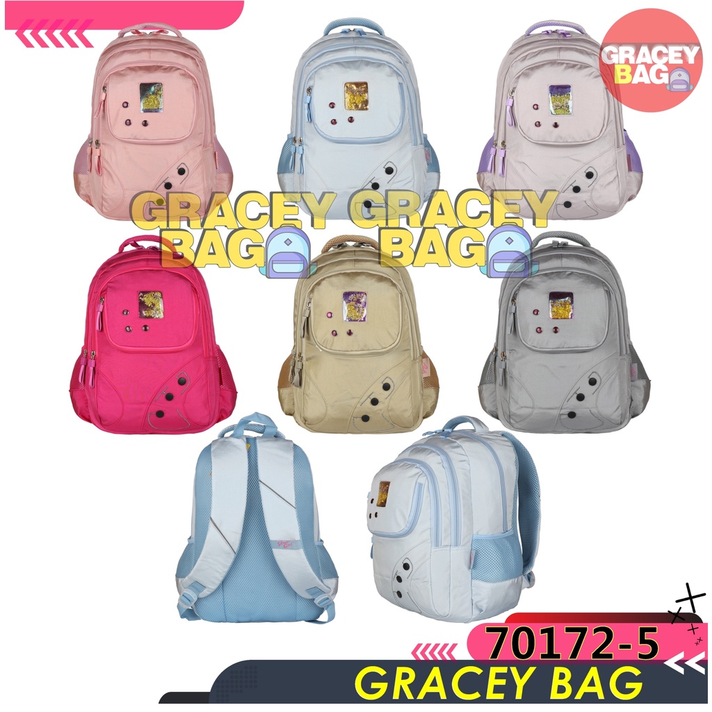GB-70172 Tas Ransel Anak Perempuan Silvergirl