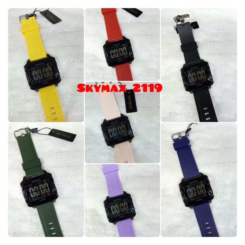 JAM TANGAN SKYMAX 2119 ORGINAL SEGI