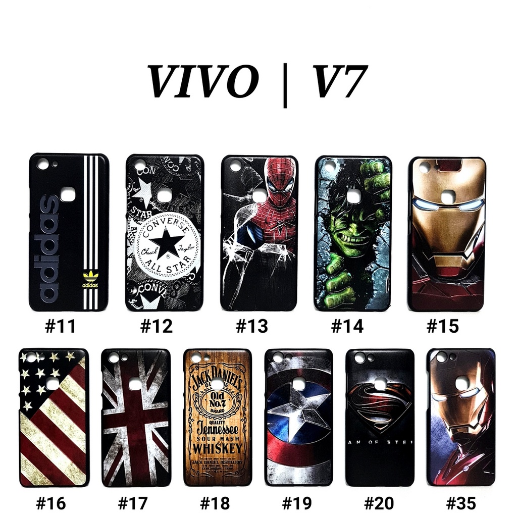 VIVO X20 S1 Z1 PRO V5 V5S V5 LITE V5 PLUS X9 V7 V7 PLUS V9 V11 V11I V15 V15 PRO V17 PRO V19 INDO - MAN HARD CASE Marvel Super Hero