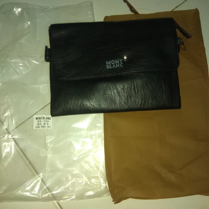 Clutch Pria Wanita Kulit Exclusive Bealle  WG30  Tas Mont Blanc