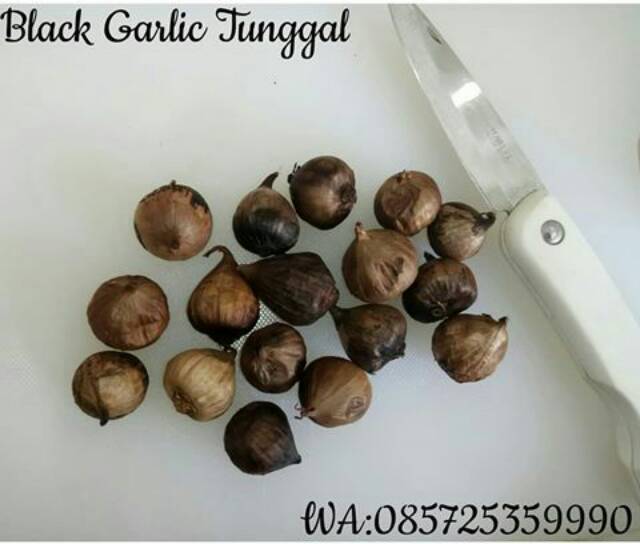 Bawang hitam tunggal/lanang 250 gram