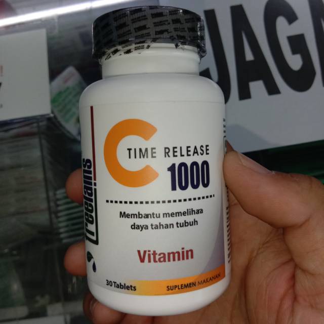 Vitamin c time release 1000mg isi 30's