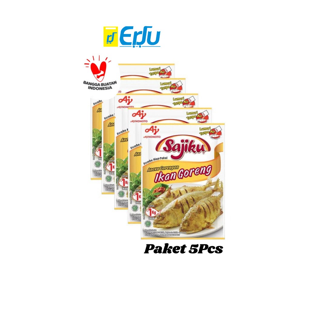 

Paket 5Pcs Sajiku Bumbu Ikan Goreng