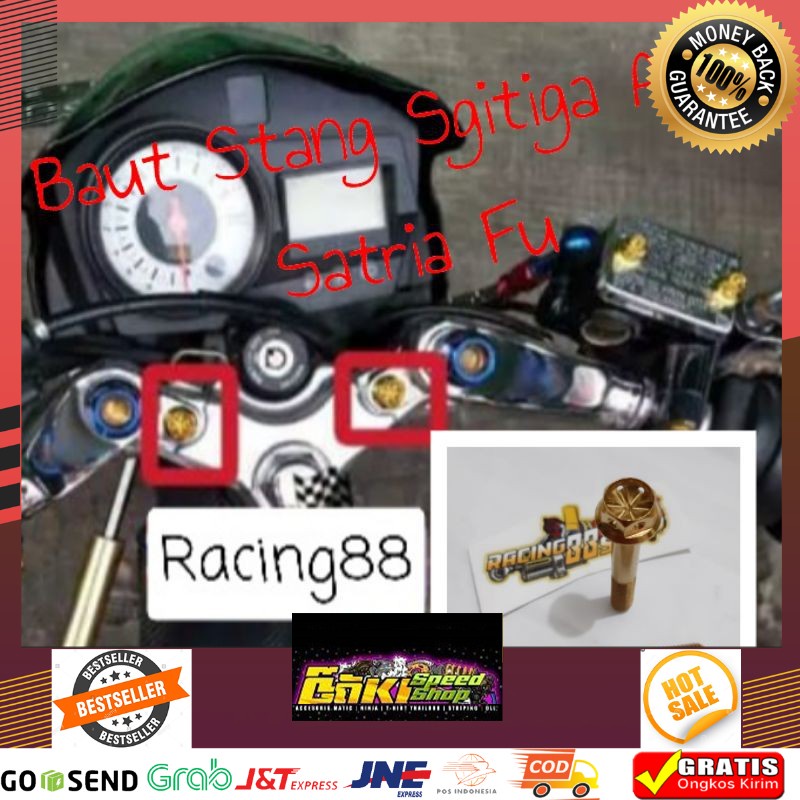 MURAH Baut stang segitiga baut stang atas satria fu probolt thailand