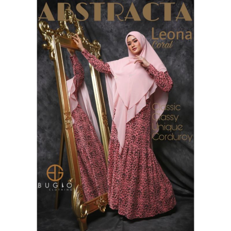 Gamis Corduroy Abstracta Leona By Bugio