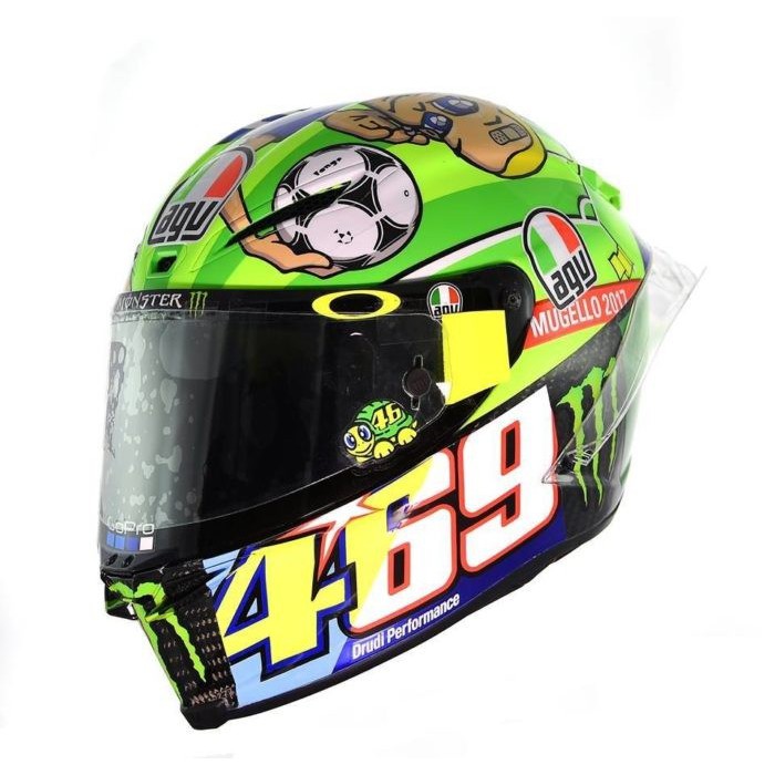 AGV PISTA GP-R ROSSI MUGELLO 2017 original