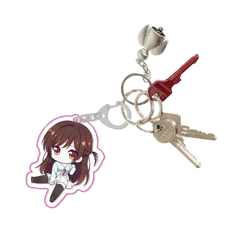 Anime Kanojo Okarishimasu Rent-A-Girlfriend Chizuru Mami Sumi Ruka Keychain Keyring