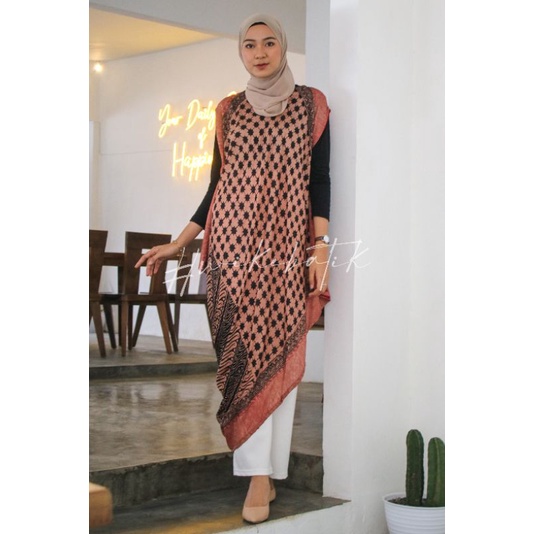 WIKE BATIK | DRESS PARI RAYYA | BATIK TRUSMI