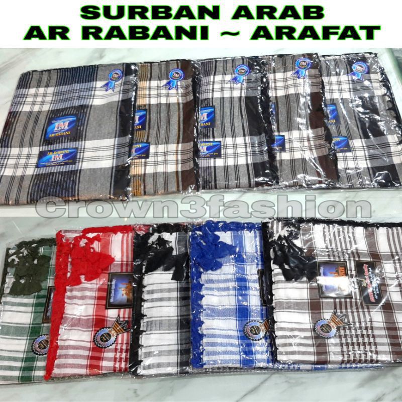 Sorban kotak rumbai ar rabani arafat tactical terbaru √COD OK