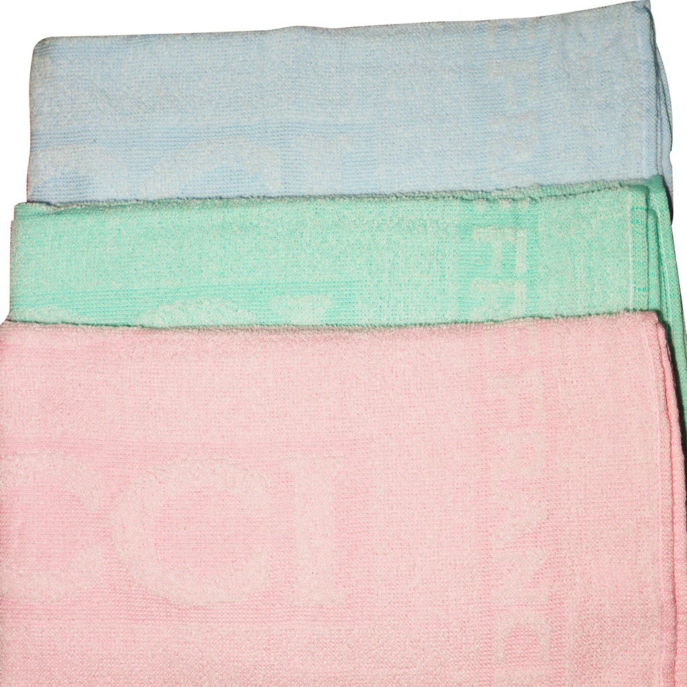 Handuk Mandi Moneter Polos 65 x 125 cm - Random Colour