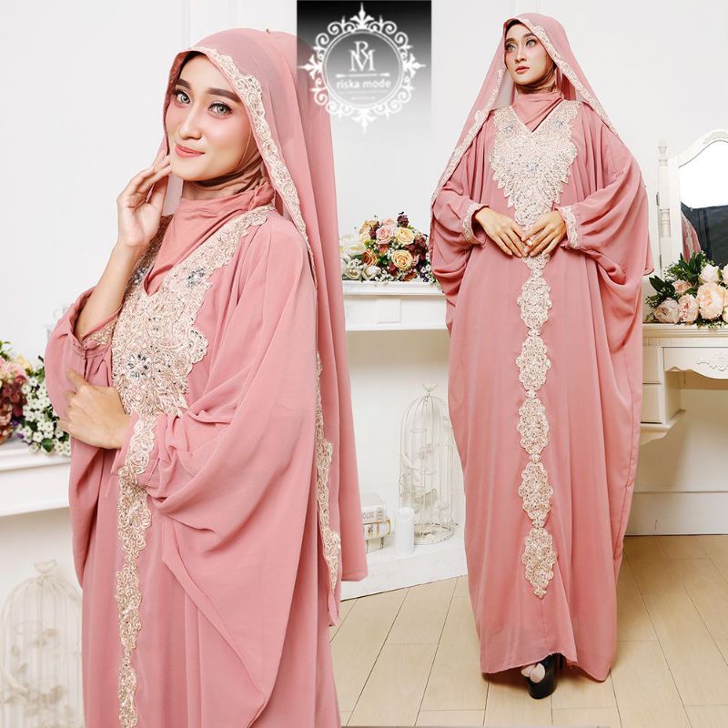 FASHION MUSLIM // KAFTAN ZAHRA // BY RISKA MODE