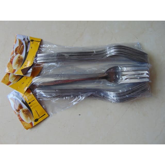 Garpu Makan Stainless 1 Lusin 12 Pcs Murah Aman