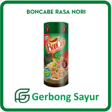 KOBE BonCabe Bon Cabe Rasa Nori Sambal Tabur Per Botol 35 gr