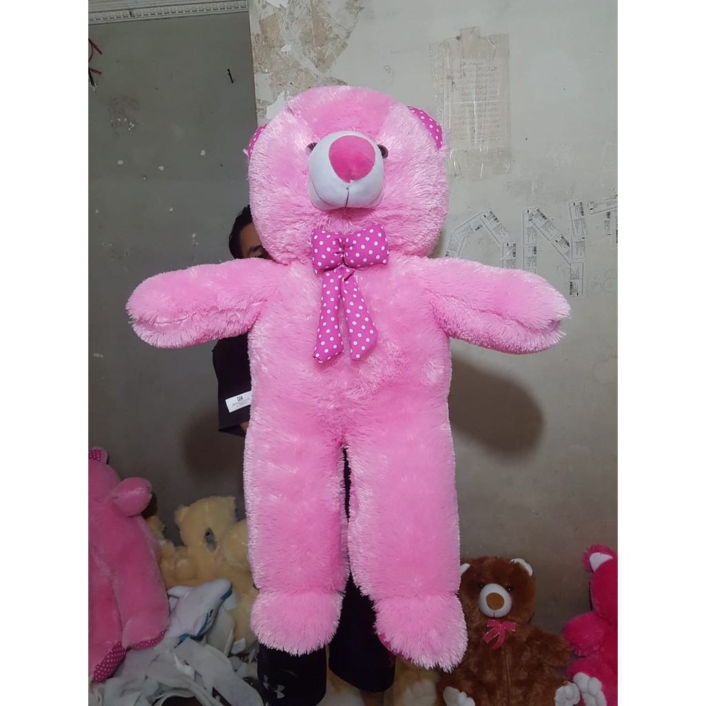 Boneka Teddy Bear Jumbo Boneka Beruang Syal 90CM