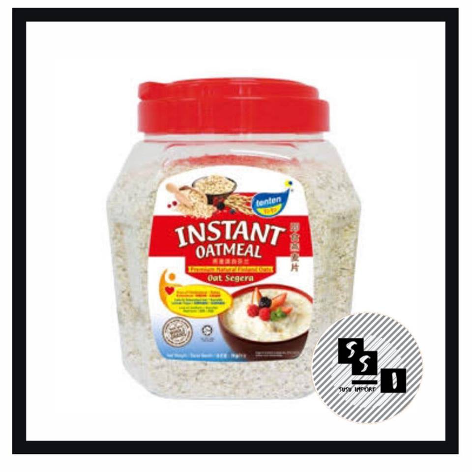 

Tenten Instant Oatmela/ Natural Finland Oats/ sereal/ cereal 1000g