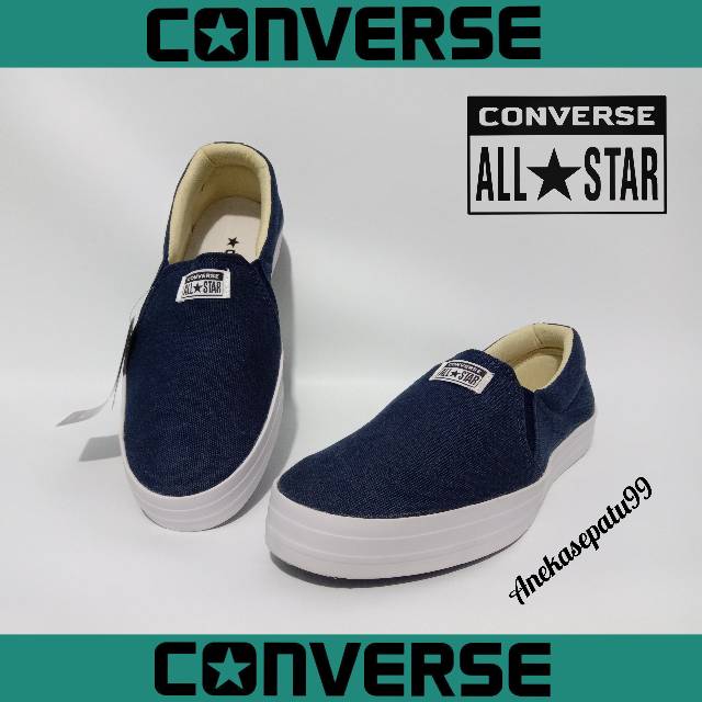 SEPATU CONVERSE PRIA DAN WANITA SLIP ON UNISEX COUPLE / SEPATU COWOK CEWEK KULIAH SEKOLAH PROMO