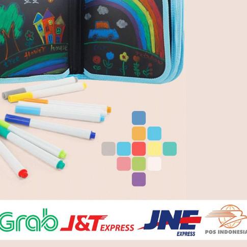 

✷ Spidol REFILL Isi ulang untuk buku gambar mainan edukasi anak kreatif ☉