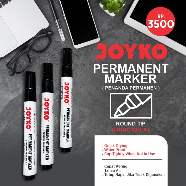 

SPIDOL PERMANENT Marker PM-17 Joyko