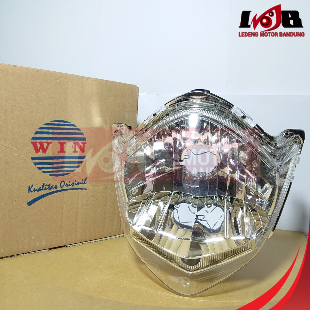 Reflektor Vixion Headlamp Kaca Lampu Depan 2010 2011Lokal