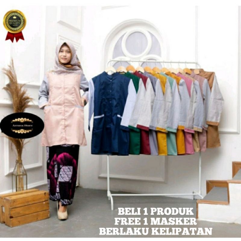 Baju Santri Putri Toyobo | Baju Santriwati | Atasan Santri Putri | Kemeja Santri Putri | Kemeja Sant