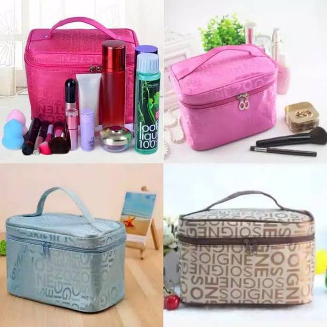Kosmetik Bag / Alphabet Cosmetick Bag Tas Kosmetik