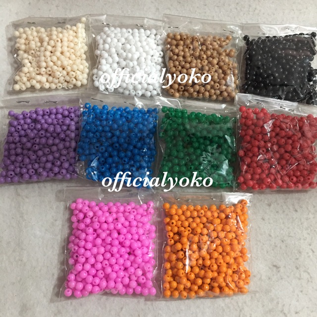 6mm Manik Kapur / Manik Susu 6mm (30gram)