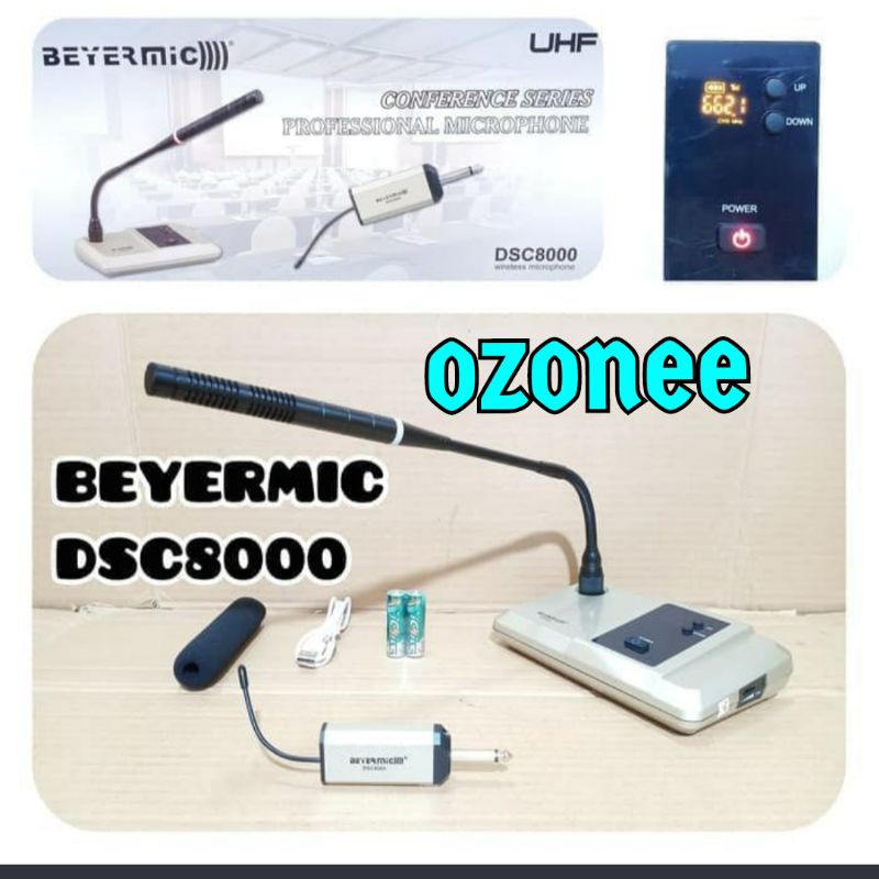 MIC MEJA WIRELESS BEYERMIC DSC 8000 CONFERENCE DSC8000 SINGLE MIC