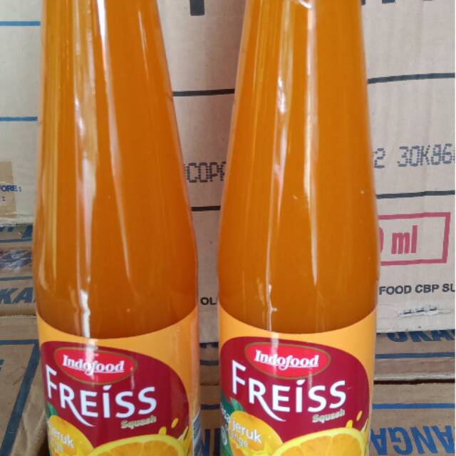 

Syrup indofood freiss 1karton isi 12botol.hanya ada rasa orange