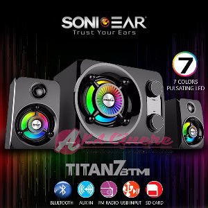 Speaker aktif SONICGEAR TITAN 7 portable BTMI Ultra BASS