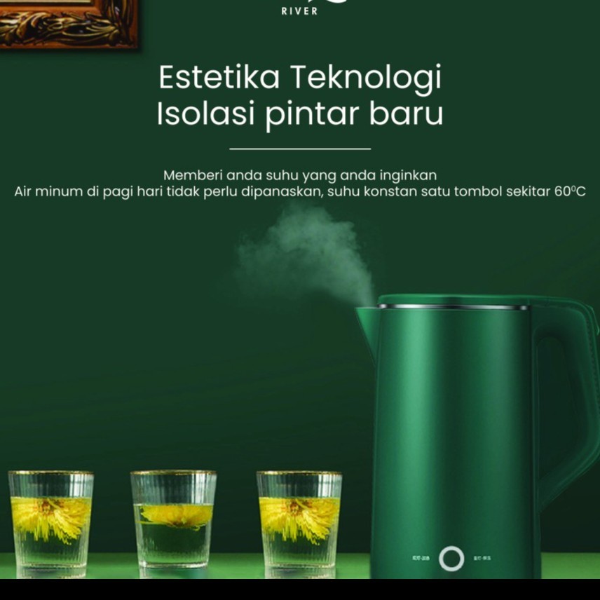 TEKO LISTRIK MODIS 2.3 LITER || PEMANAS AIR ELEKTRIK 2.3 LITER Kettle